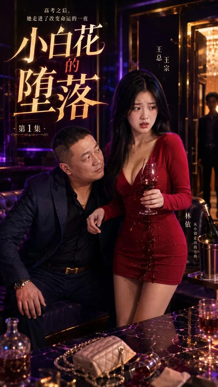 小白花的堕落 短剧封面